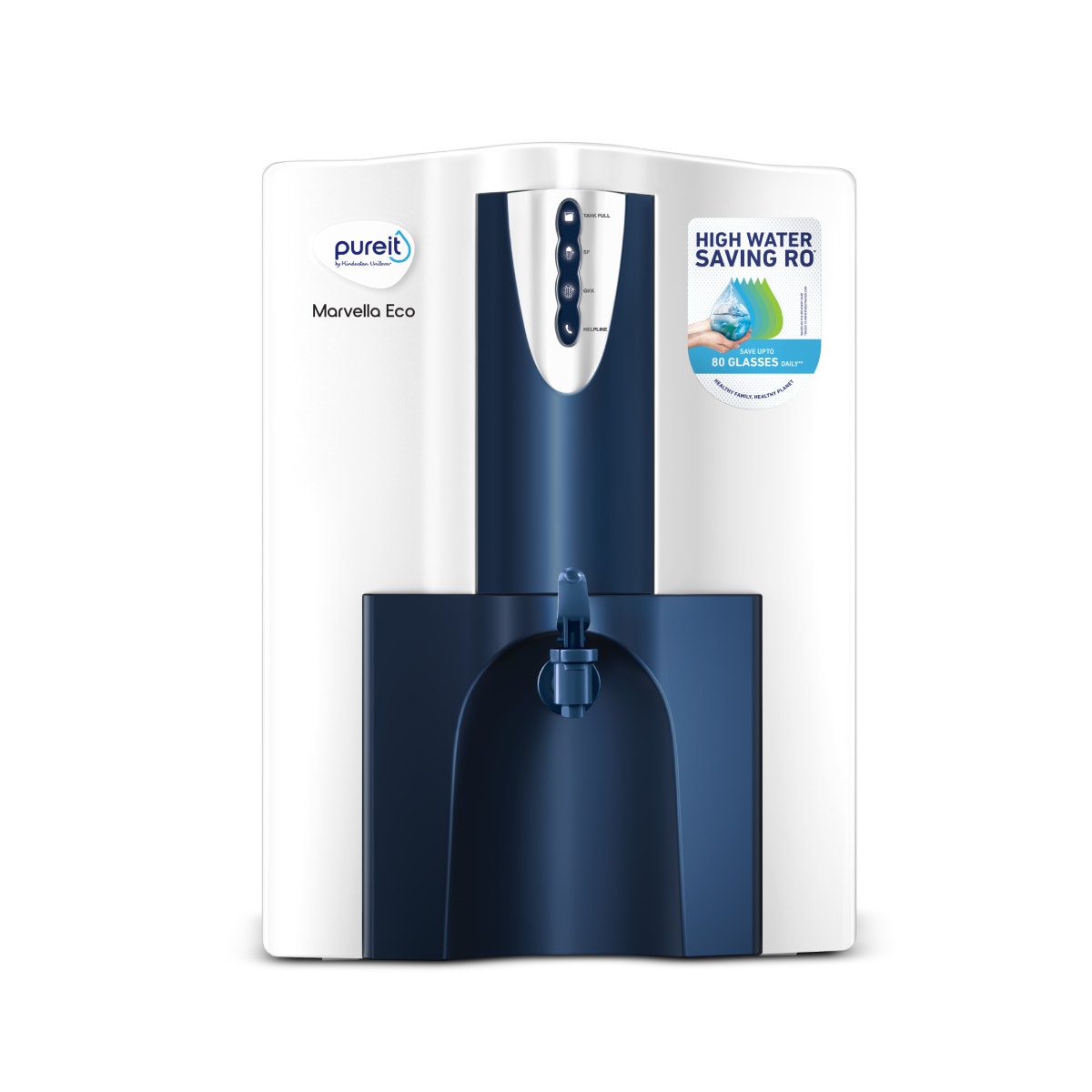 Pureit Marvella Eco Mineral RO+UV+MF Water Purifier with 10L Storage