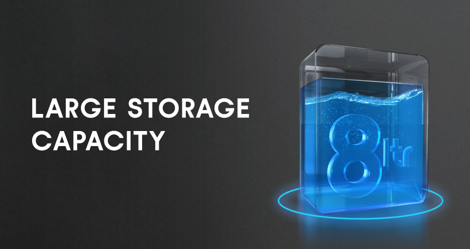 Large Storage Capacity 