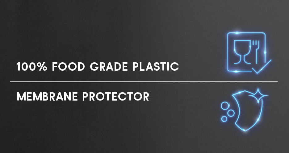 100% Food Grade Plastic 