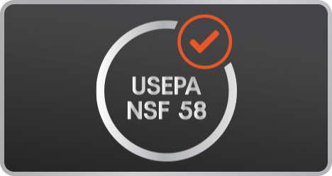 USEPA Compliant & NSF 58 Certified