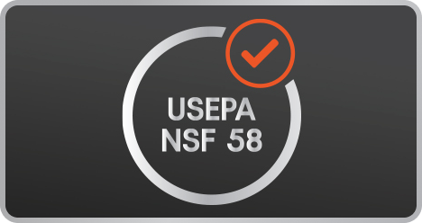 USEPA Compliant  & NSF 58 Certified