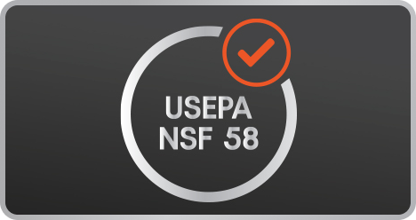USEPA Compliant & NSF 58 Certified